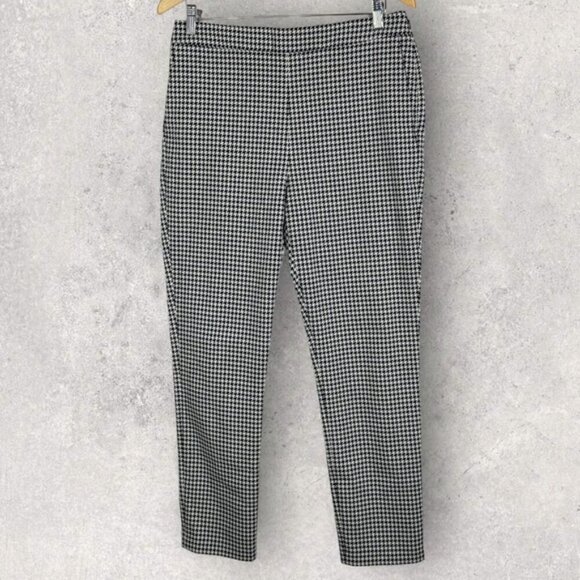 Sezane Clara Trousers Black Size 42 French / US 10 Minimalist High Rise Pants - Picture 3 of 15